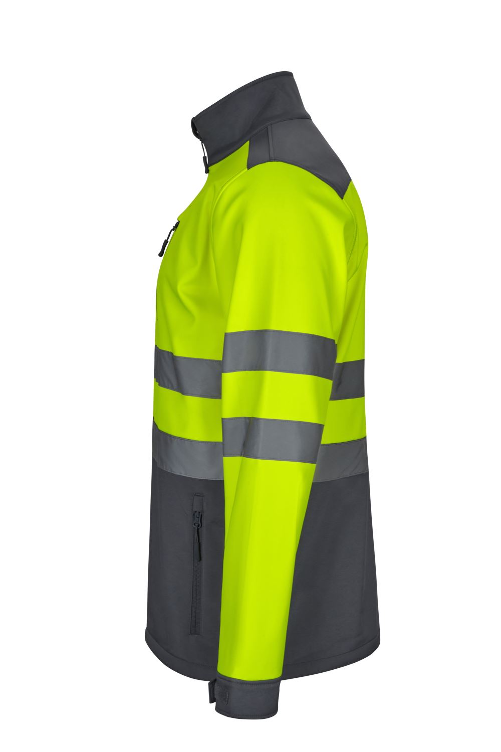 Giacca soft shell bicolore