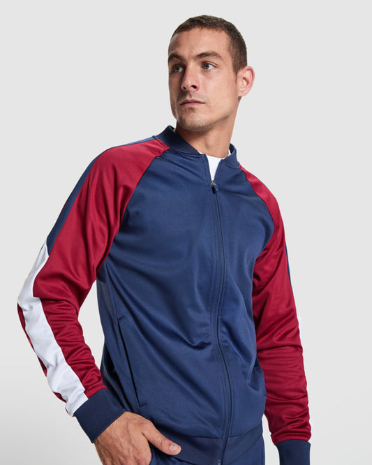 Giacca Sportiva GLADIUS Roly - Garnet/Navy Blue [1]
