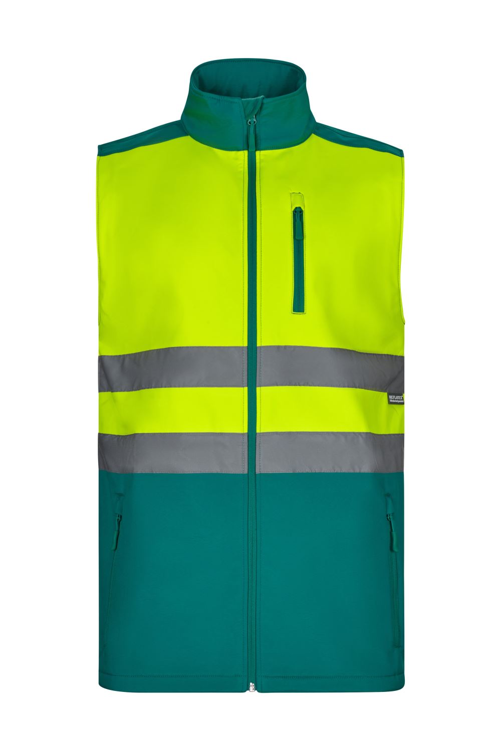 Gilet soft shell bicolore