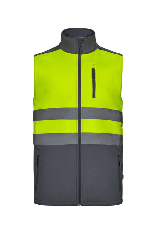 Gilet soft shell bicolore