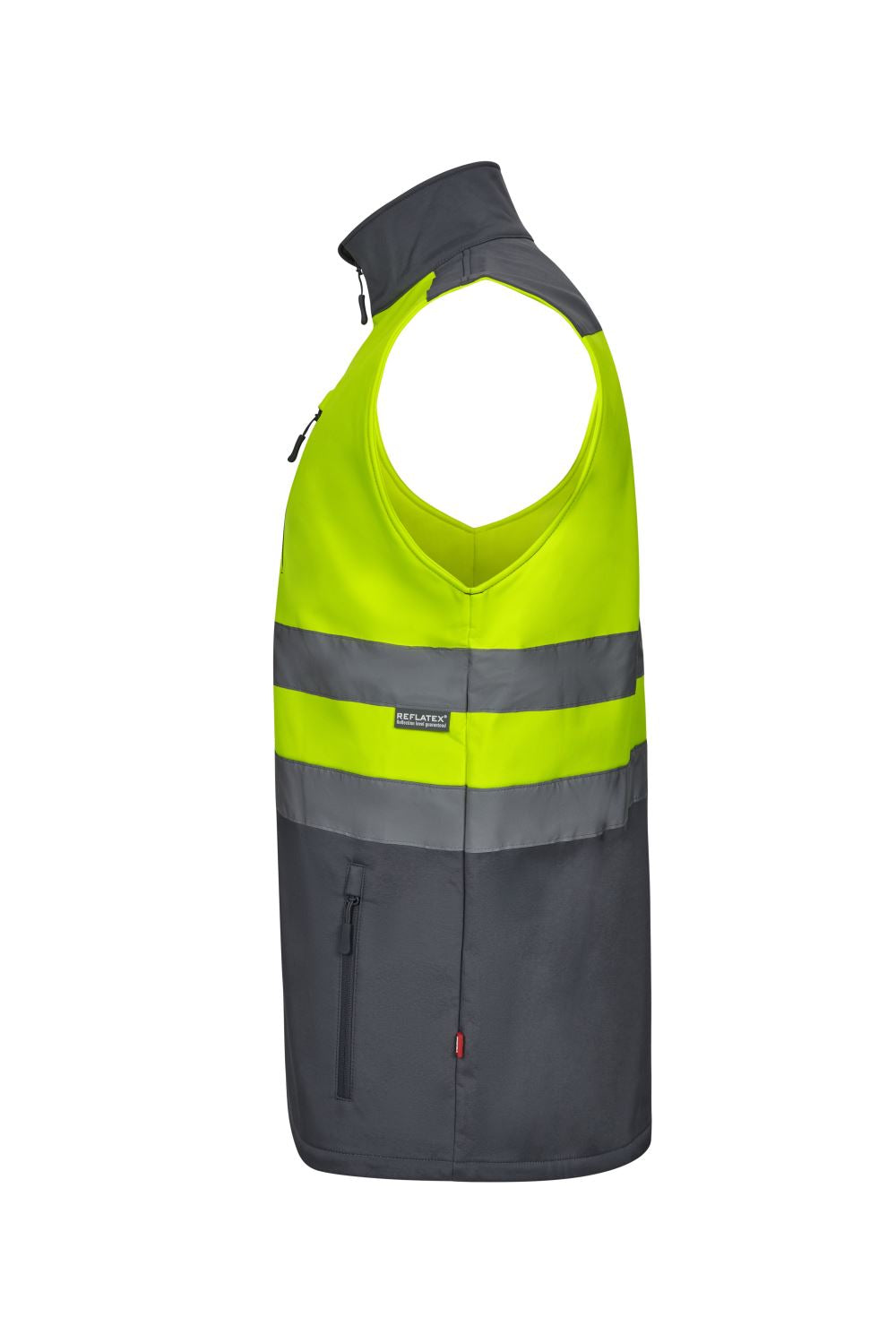 Gilet soft shell bicolore