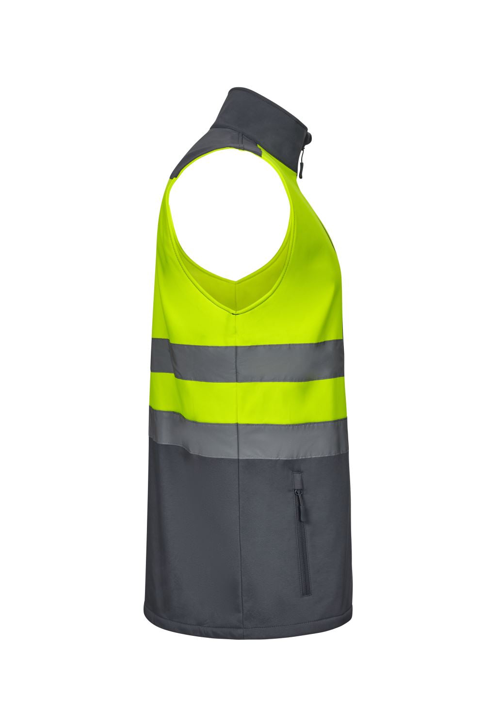 Gilet soft shell bicolore