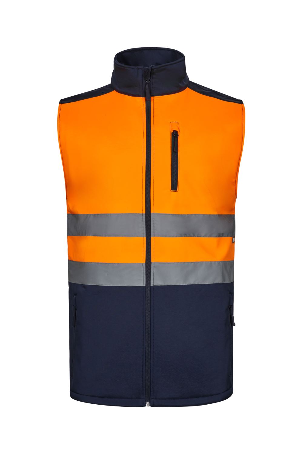 Gilet soft shell bicolore