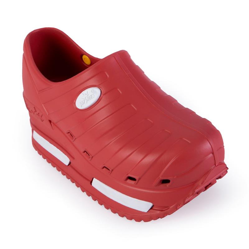 Zoccolo Sanitario con Zeppa ELEVATE Sun Shoes - Red [1]
