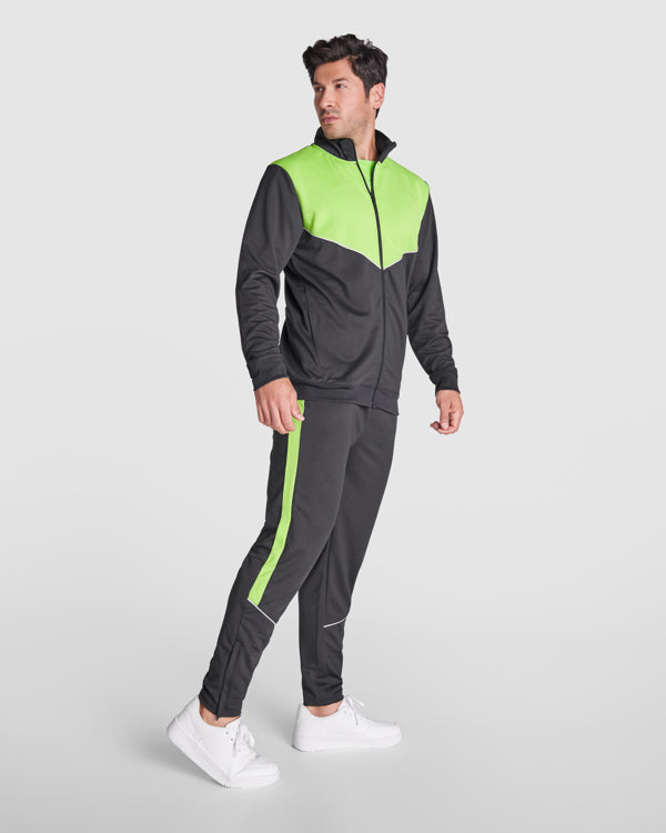Tuta Sportiva EVANS Roly - Black/Lime [1]