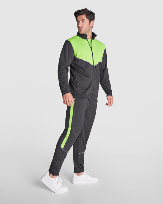 Tuta Sportiva EVANS Roly - Black/Lime [1]