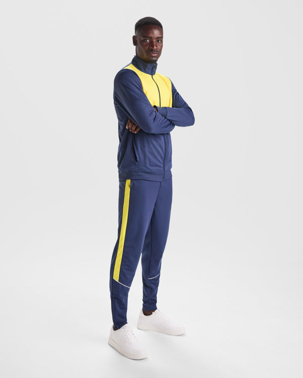 Tuta Sportiva EVANS Roly - Navy Blue/Yellow [1]