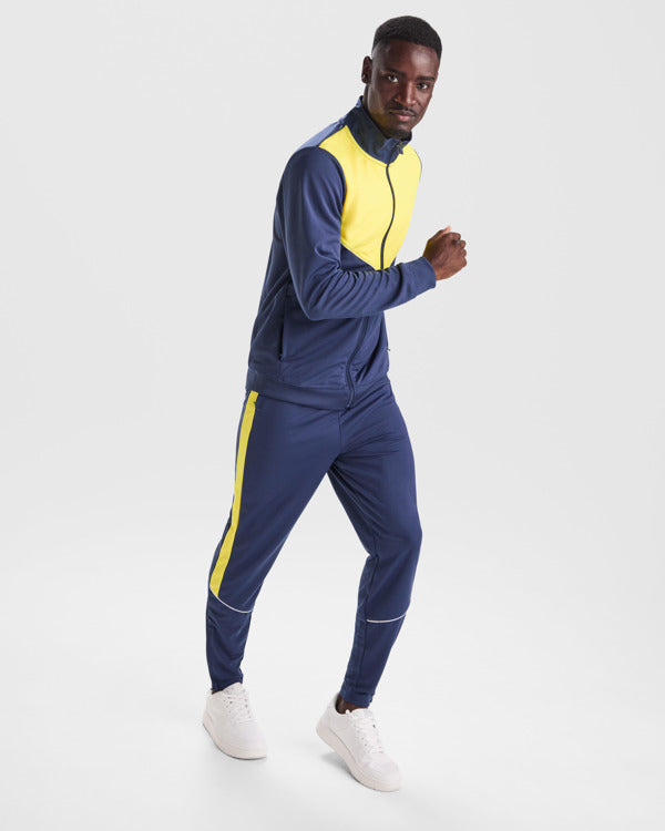 Tuta Sportiva EVANS Roly - Navy Blue/Yellow [3]