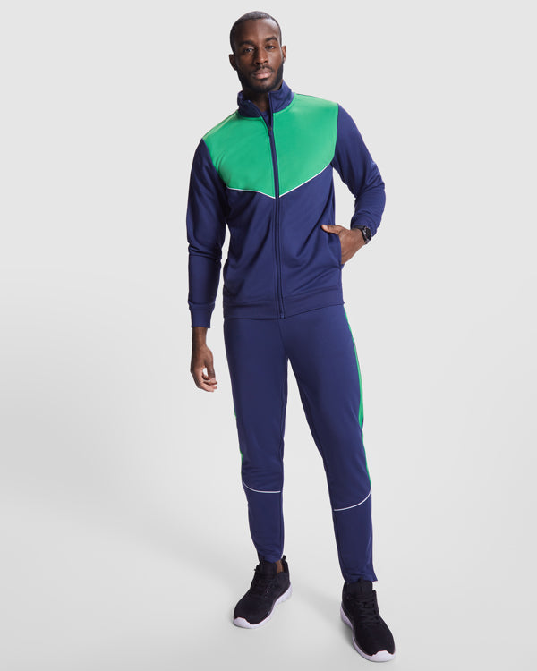 Tuta Sportiva EVANS Roly - Navy Blue/Fern Green [1]