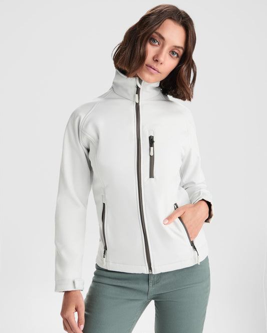 Softshell Donna ANTARTIDA WOMAN Roly - Pearl White [1]