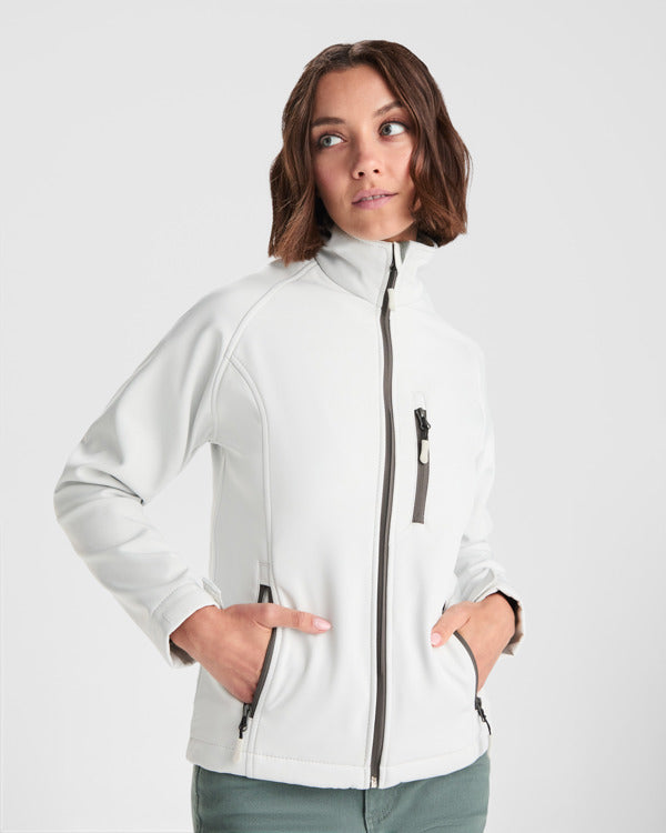 Softshell Donna ANTARTIDA WOMAN Roly - Pearl White [3]