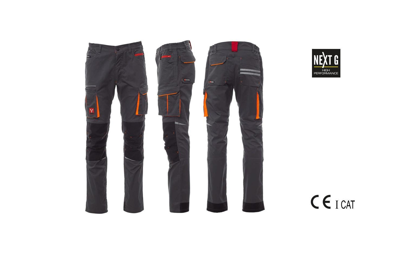 Pantalone PAYPER NEXT 400 Unisex Stretch - Smoke/Nero [1]