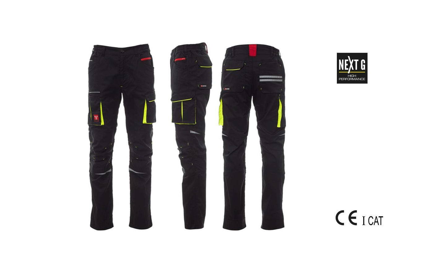 Pantalone PAYPER NEXT 400 Unisex Stretch - Nero/Nero [1]
