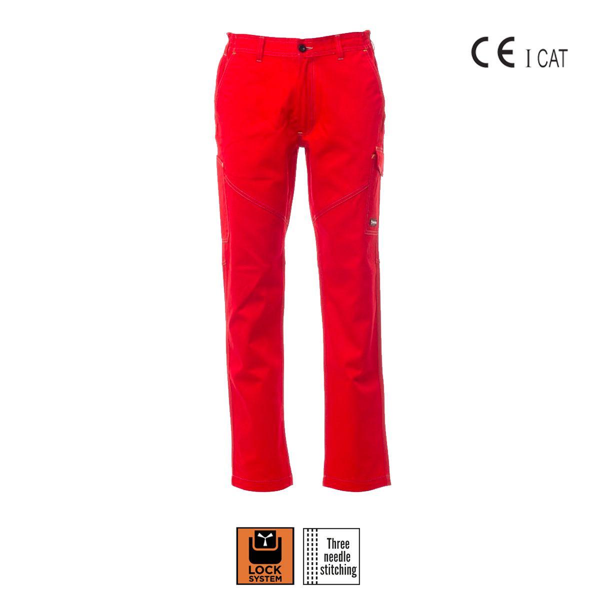 Pantalone PAYPER WORKER Multistagione - Rosso [1]