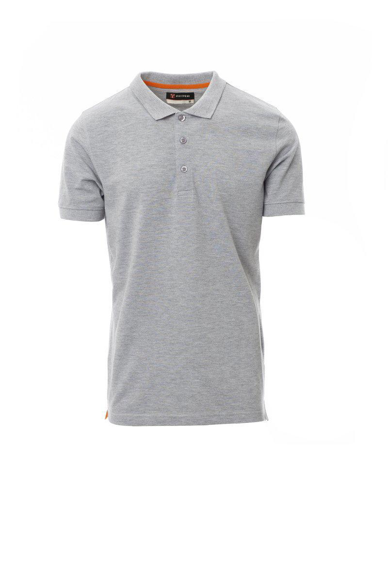 Polo PAYPER VENICE Manica Corta 200 gr - Grigio Melange [1]