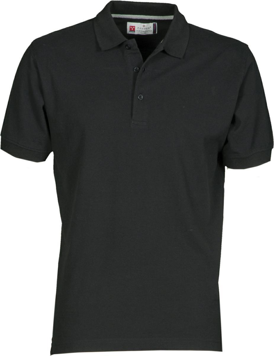 Polo PAYPER VENICE Manica Corta 200 gr - Nero [1]