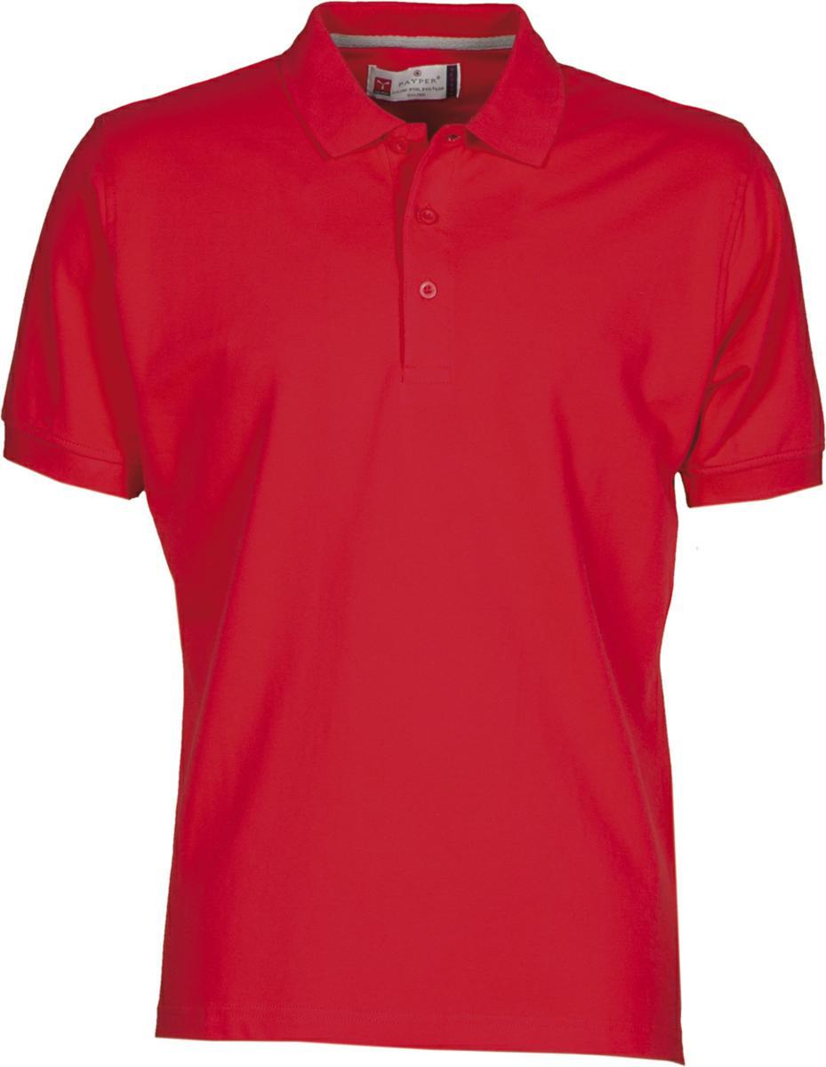 Polo PAYPER VENICE Manica Corta 200 gr - Rosso [1]