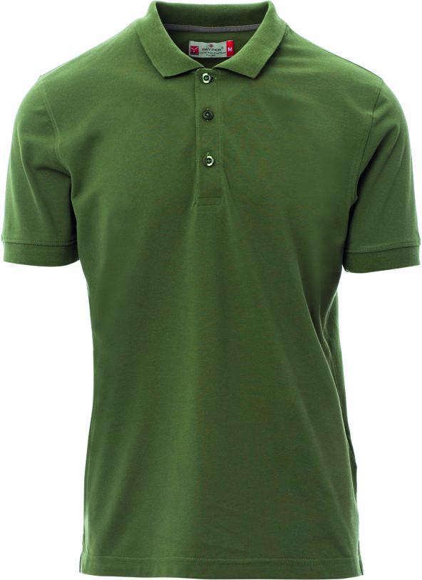 Polo PAYPER VENICE Manica Corta 200 gr - Verde Militare [1]