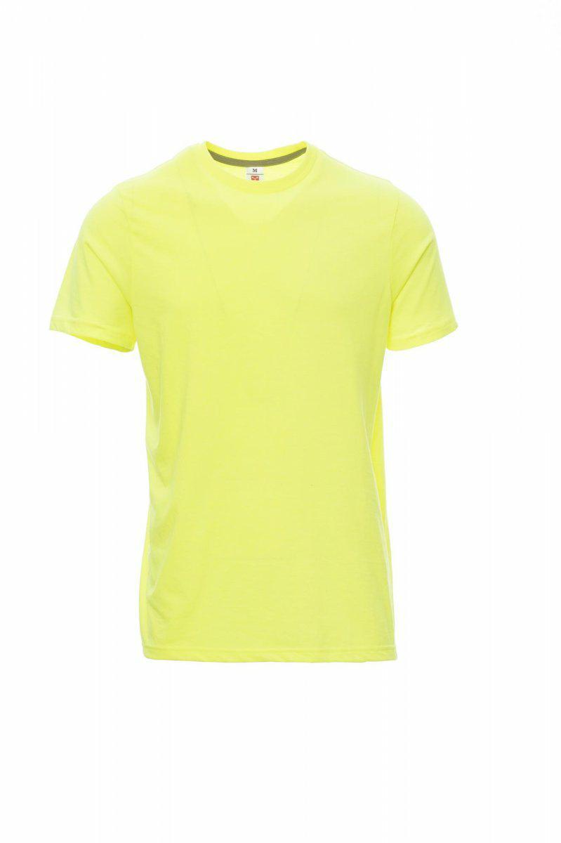 T-Shirt PAYPER SUNSET Manica Corta 160 gr - Giallo Fluo [1]