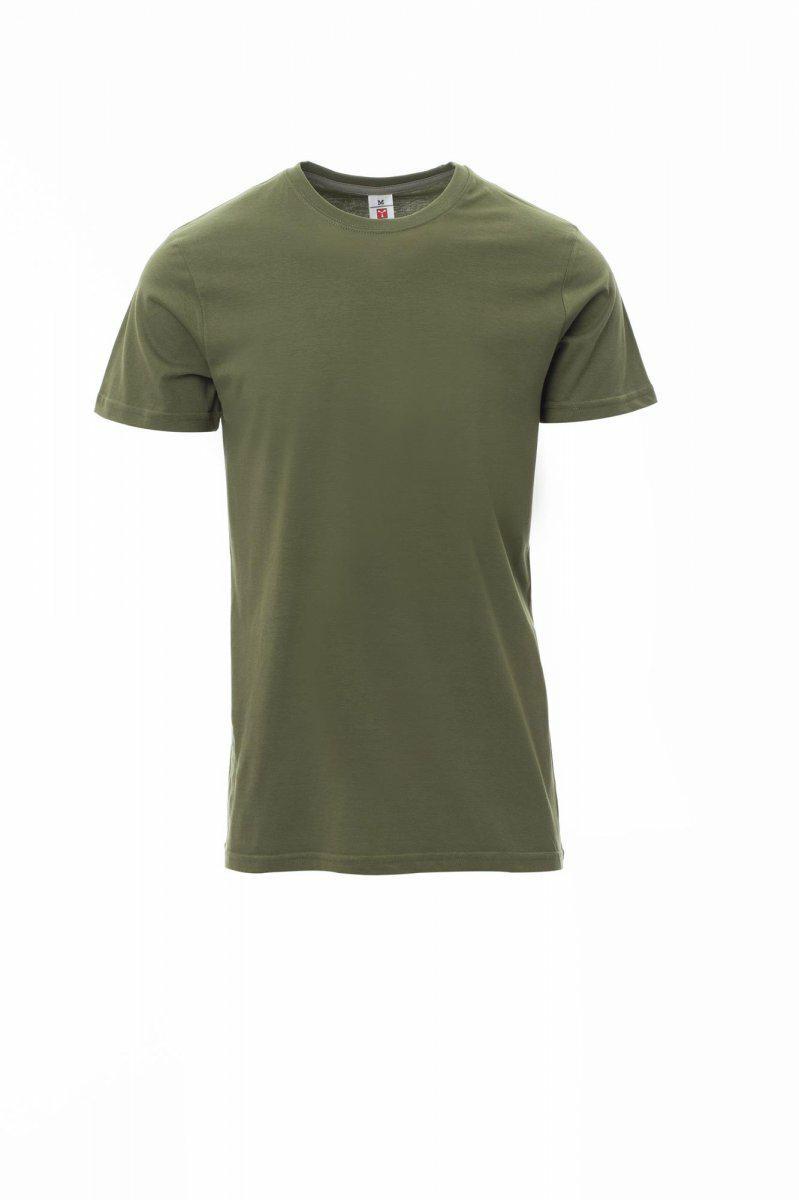 T-Shirt PAYPER SUNSET Manica Corta 160 gr - Verde Militare [1]