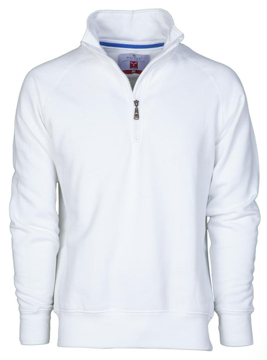 Felpa PAYPER MIAMI Mezza Zip 300 gr - Bianco [1]