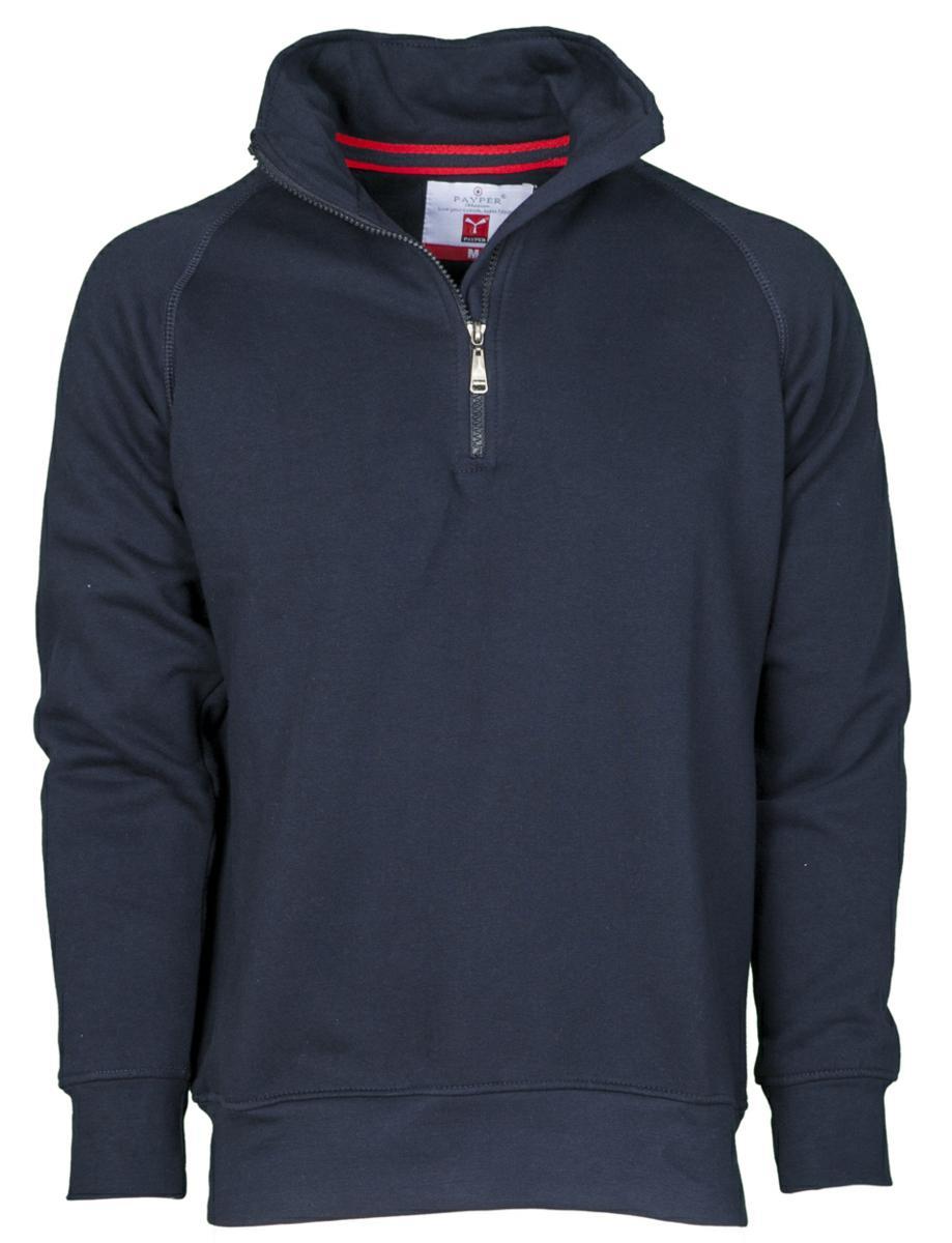 Felpa PAYPER MIAMI Mezza Zip 300 gr - Blu Navy [1]