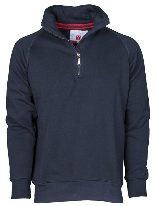Felpa PAYPER MIAMI Mezza Zip 300 gr - Blu Navy [1]