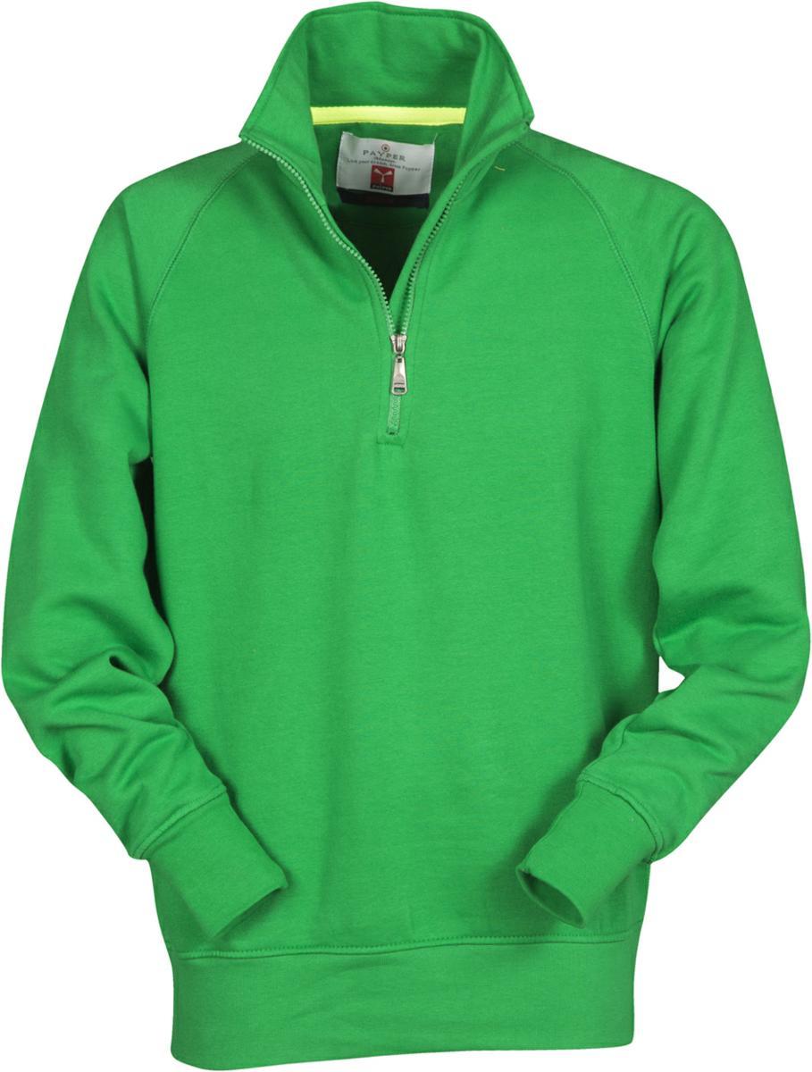 Felpa PAYPER MIAMI Mezza Zip 300 gr - Jelly Green [1]