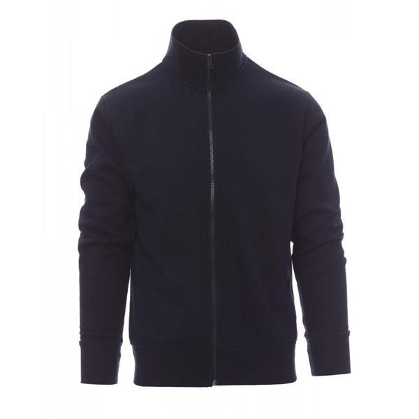 Felpa PAYPER HOUSTON Full Zip con Tasche a Filo - Blu Navy [1]