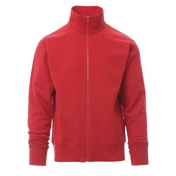 Felpa PAYPER HOUSTON Full Zip con Tasche a Filo - Rosso [1]