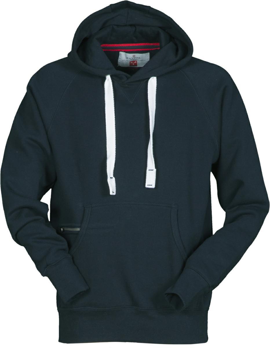 Felpa PAYPER ATLANTA PLUS Cappuccio e Tasconi - Blu Navy [1]