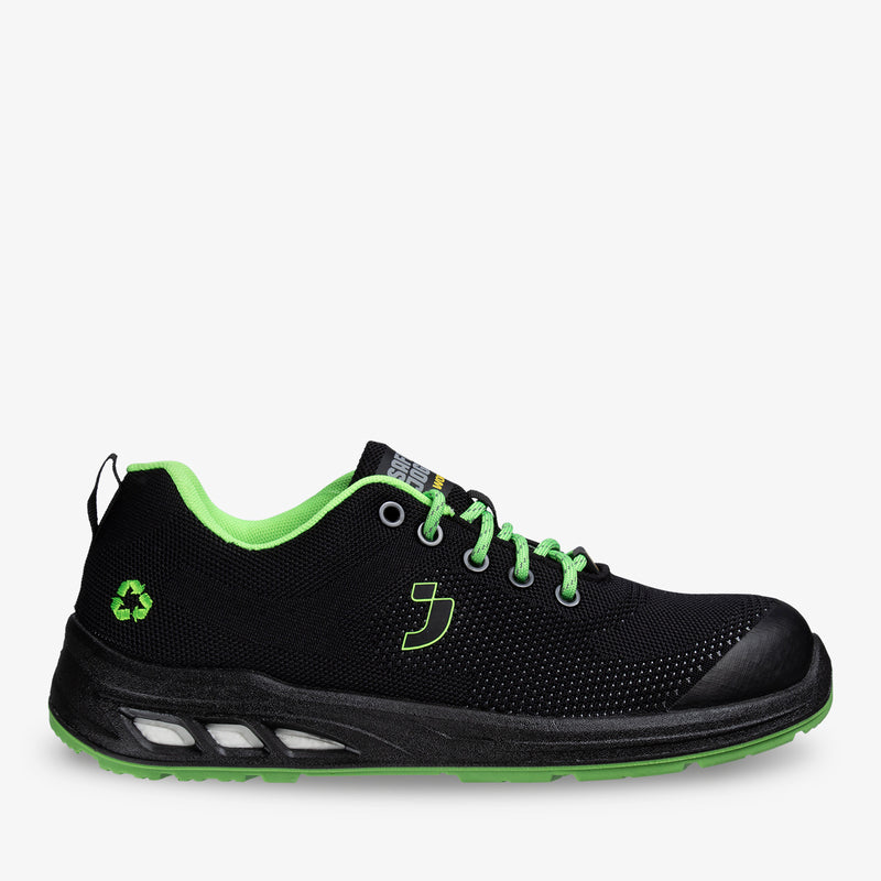 Scarpa Antinfortunistica ECOFITZ S1P Safety Jogger - Grigio/Arancio [1]