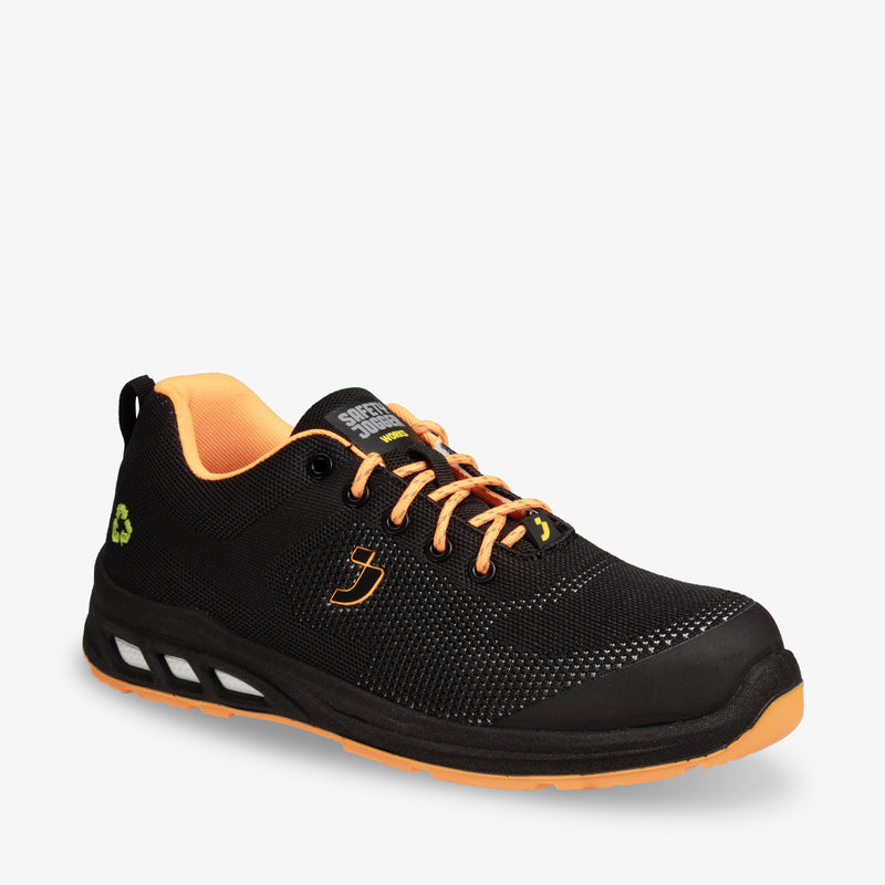 Scarpa Antinfortunistica ECOFITZ S1P Safety Jogger - Nero/Giallo [3]