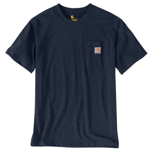 T-Shirt Uomo Carhartt NAVY 229gr JERSEY VARI COLORI