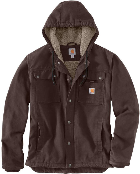 Giacca Uomo Carhartt BARTLETT DARK BROWN