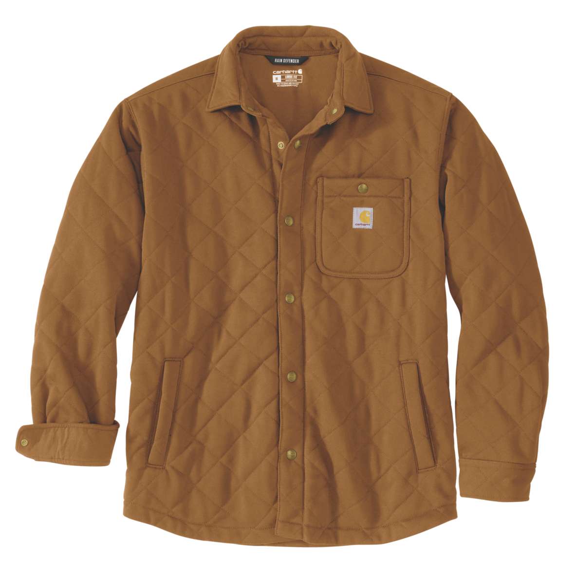 Giacca Overshirt Uomo CARHARTT BROWN BRN