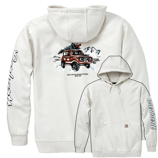 Felpa Uomo Carhartt -colore MALT - LIMITED EDITION BRONCO