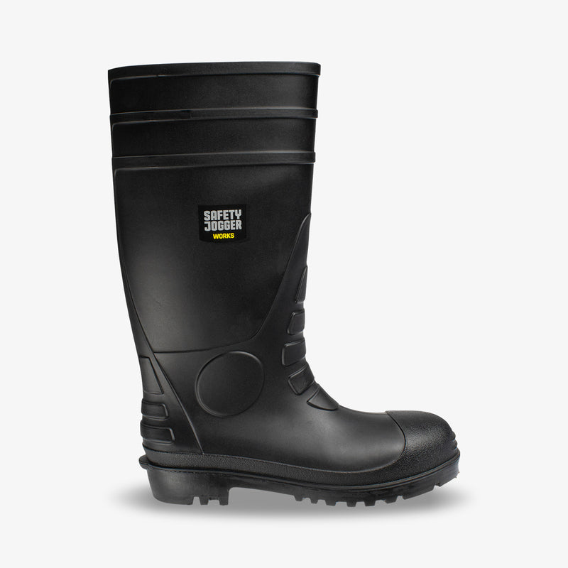 Stivale di Sicurezza PVC HERCULES Safety Jogger - Nero [1]