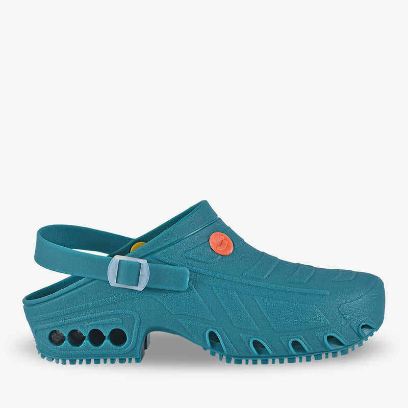 Zoccolo Sanitario Autoclavabile OXYCLOG Safety Jogger - Verde Elettrico [1]
