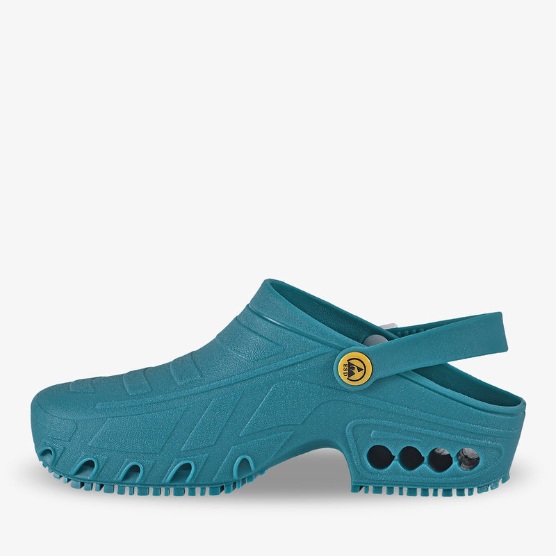Zoccolo Sanitario Autoclavabile OXYCLOG Safety Jogger - Verde Elettrico [2]