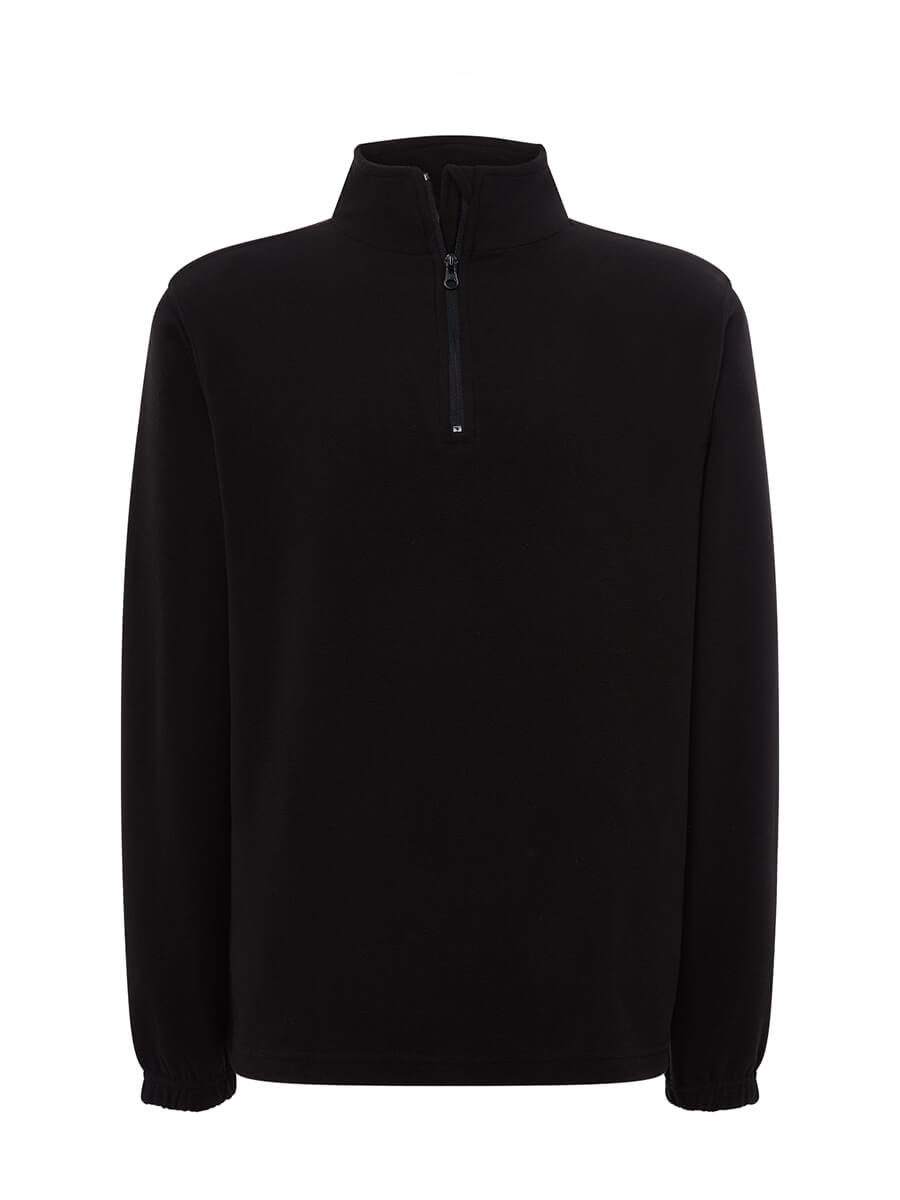 Micropile Unisex Mezza Zip - Nero [1]