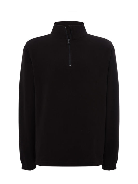 Micropile Unisex Mezza Zip - Nero [1]