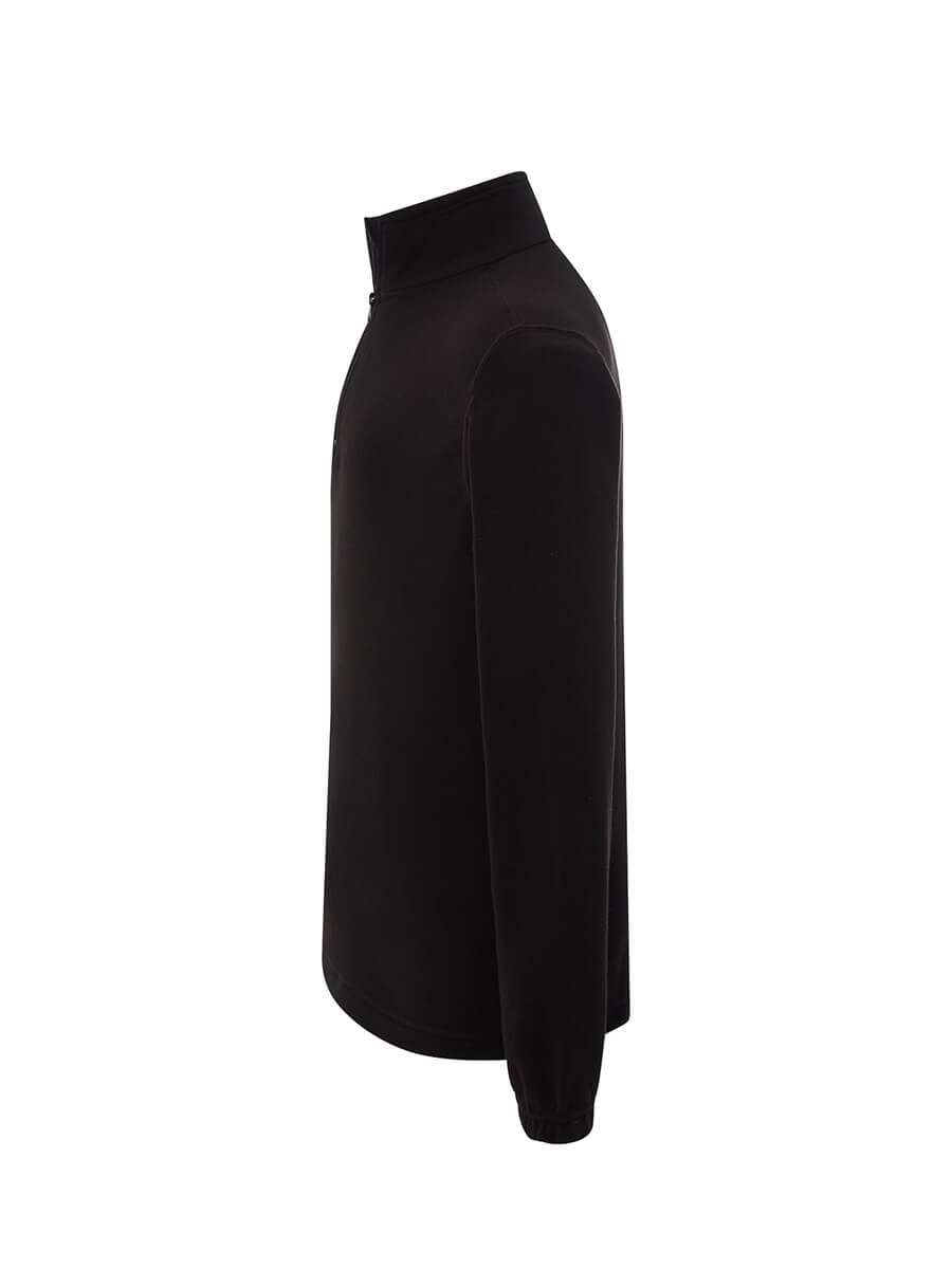Micropile Unisex Mezza Zip - Nero [2]