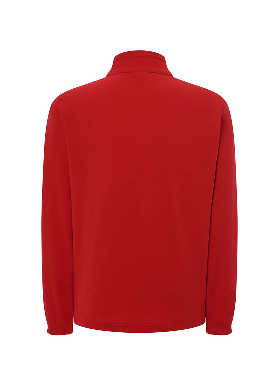 Micropile Unisex Mezza Zip - Rosso [3]