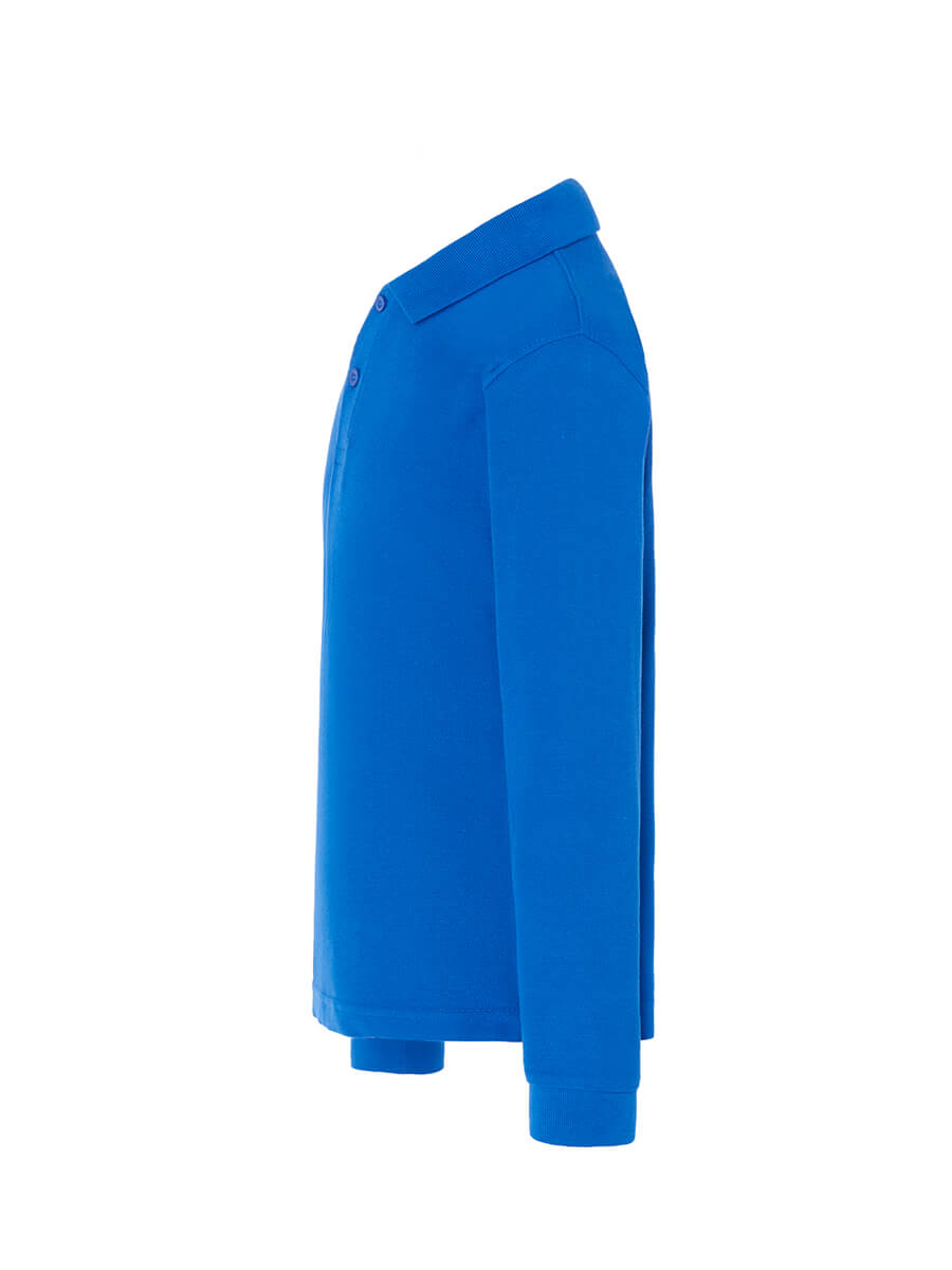 Polo Manica Lunga Bambino - Royal Blue [2]