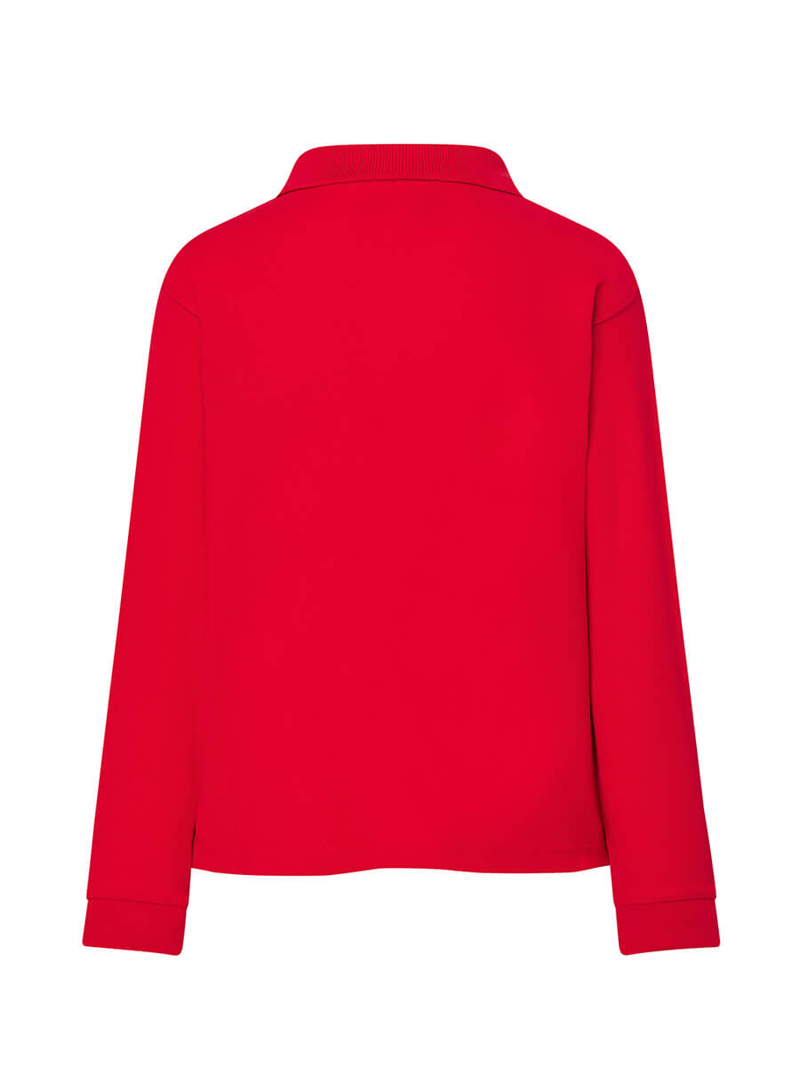 Polo Manica Lunga Bambino - Rosso [3]