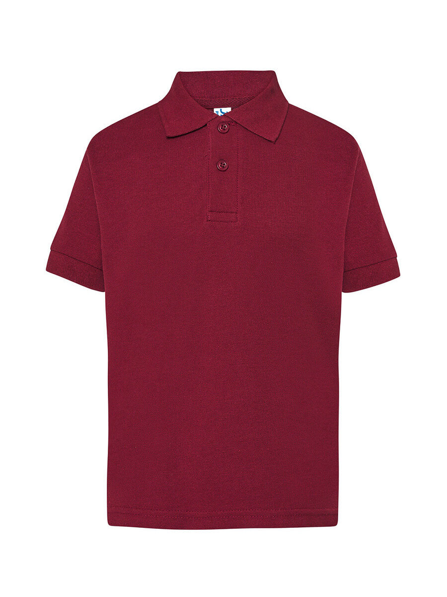 Polo Manica Corta Bambino - Burgundy [1]