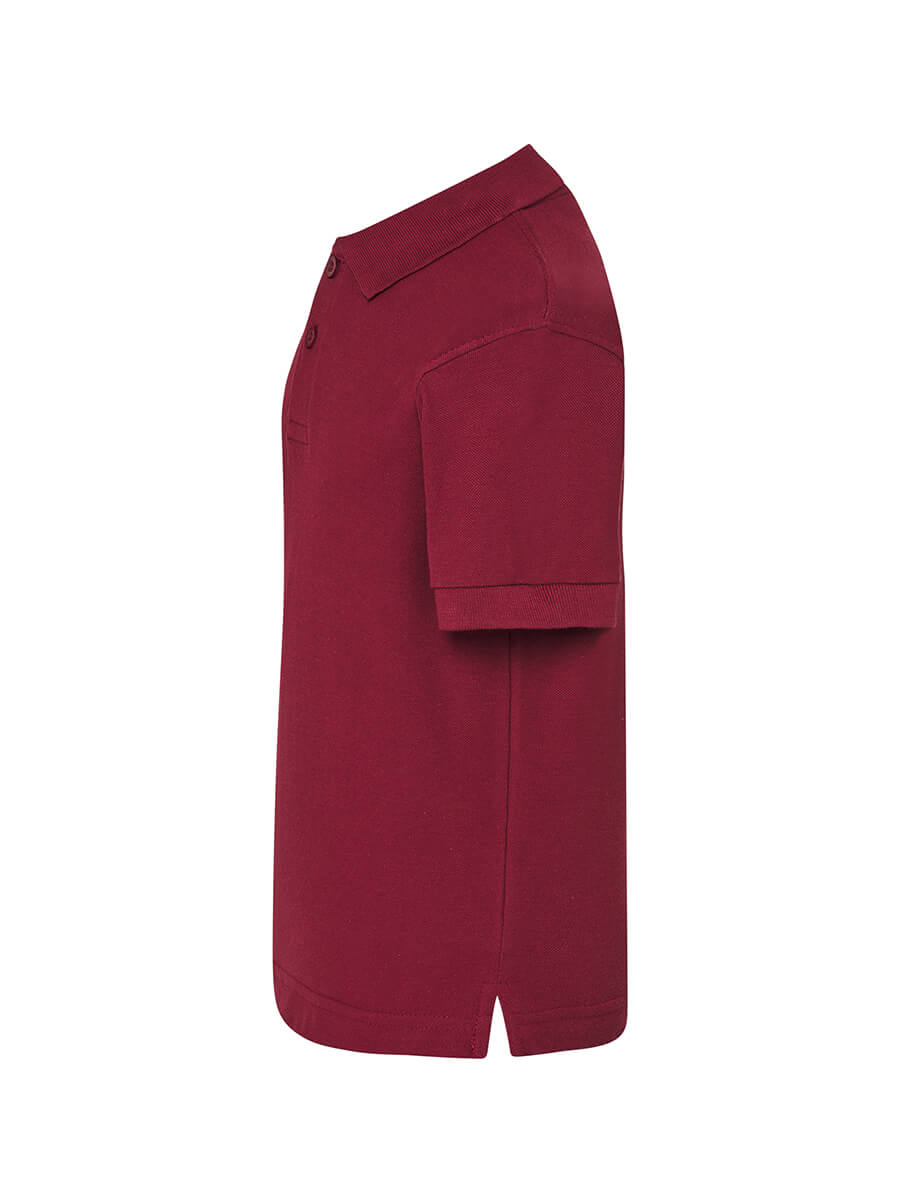 Polo Manica Corta Bambino - Burgundy [2]