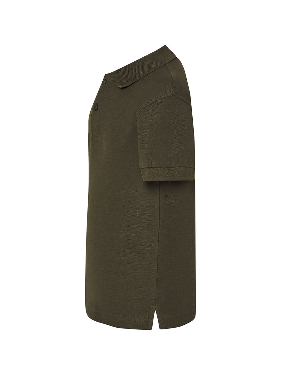 Polo Manica Corta Bambino - Verde Foresta [2]