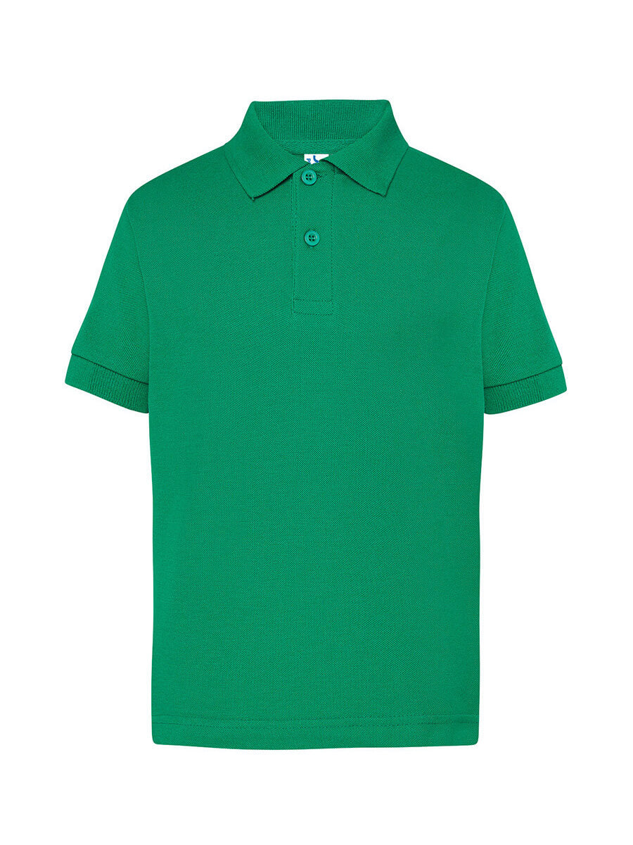Polo Manica Corta Bambino - Verde Kelly [1]